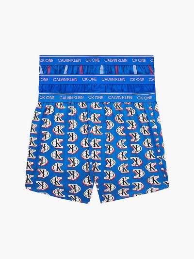 Calvin Klein Underwear HU173394 | Calvin Klein CK One Slim Fit Férfi Boxer Kék / Csíkok